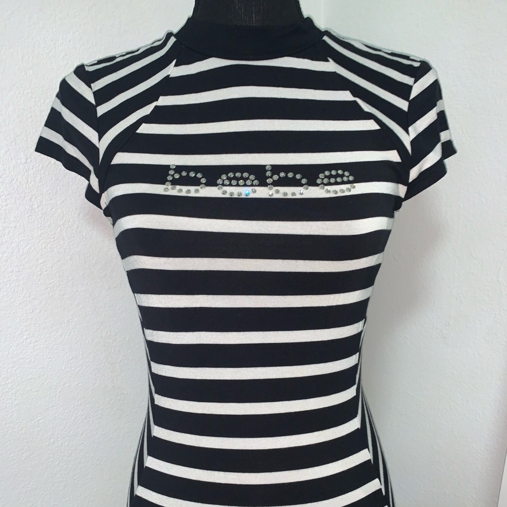 BebeStriped turtle neck
